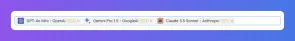 Application tab bar showing open documents including 'GPT-4o Untitled' and 'Untitled Playground'.