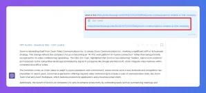 Highlighted text asking about full stack DevOps solutions for contact centers.