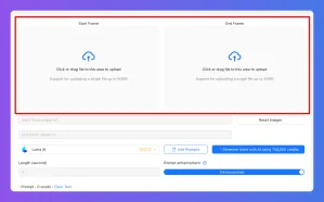 Software interface for uploading files, file compression, and text analysis.