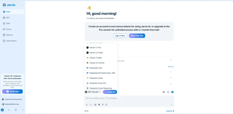 A clean white dashboard interface displaying a morning greeting, account verification prompt, and a list of tasks.